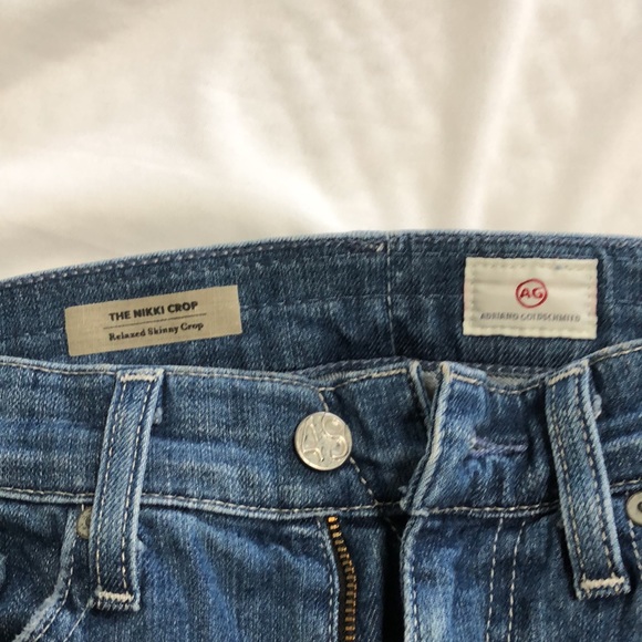 NEVER WORN ADRIANO GOLDSCHMIED NIKKI CROP SIZE 26 - Picture 2 of 4